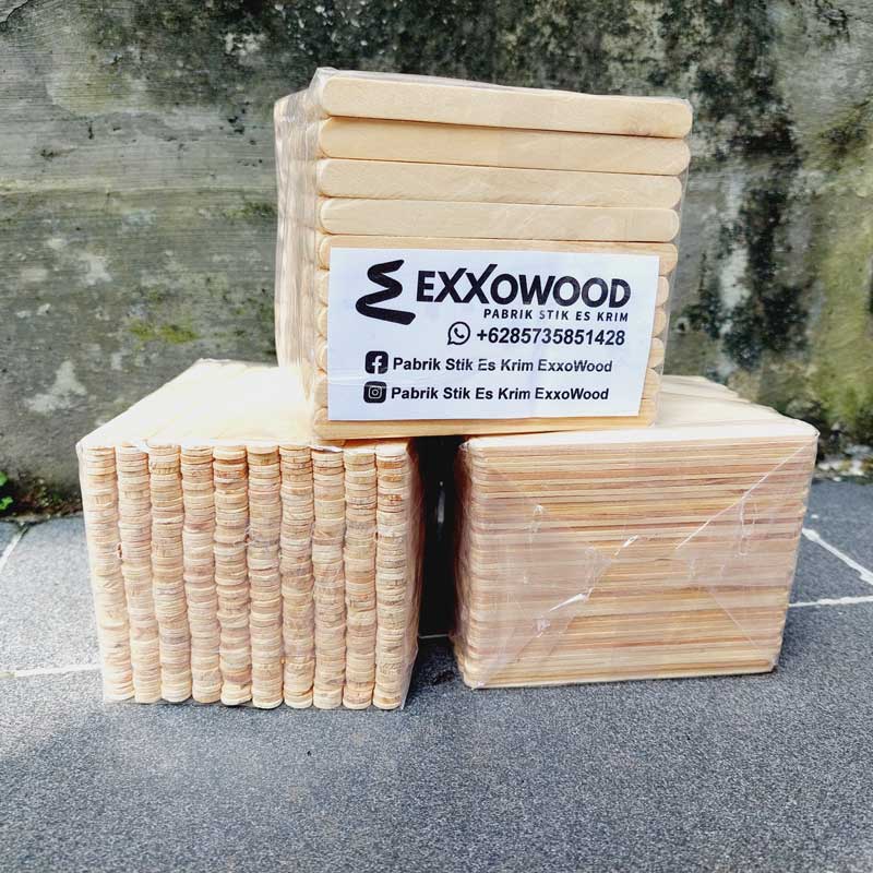 Pabrik Stik Es Krim ExxoWood